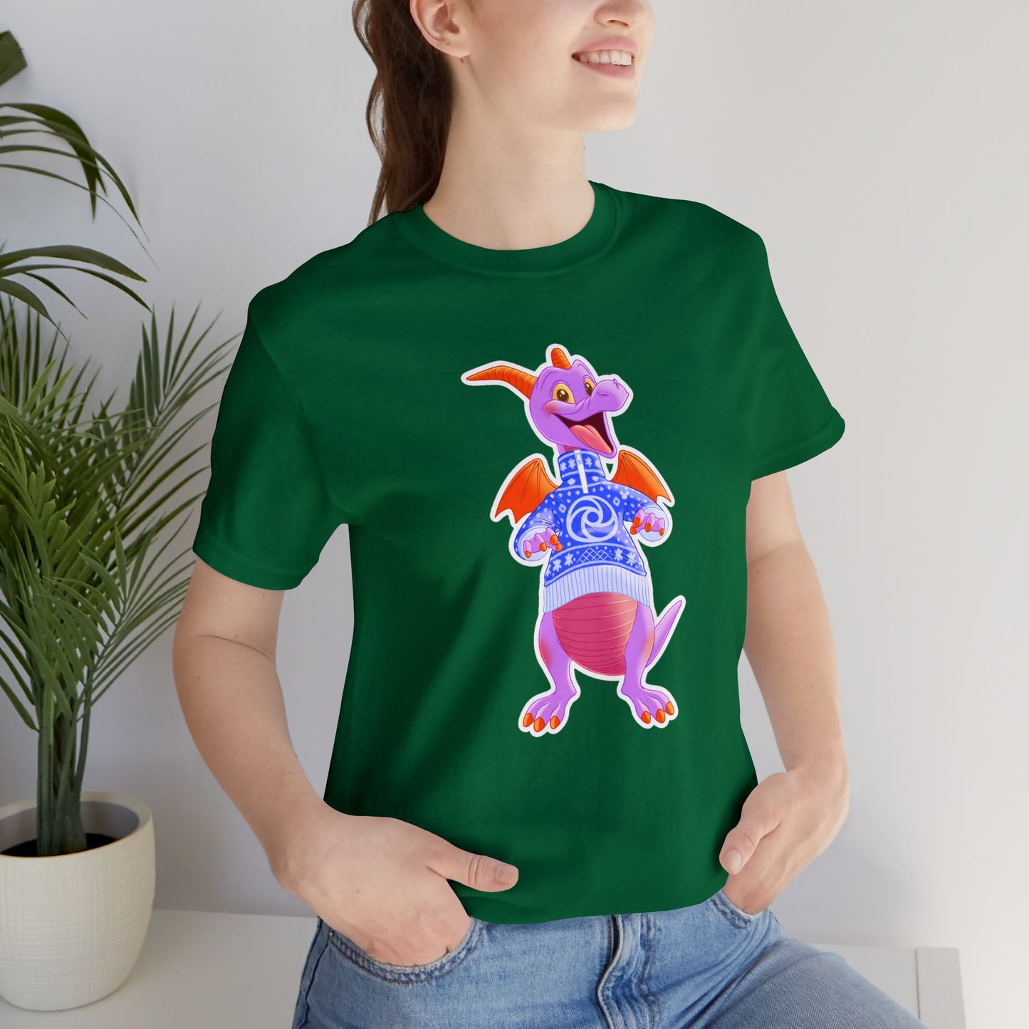 Lifestyle Disney Dragon Green Shirt