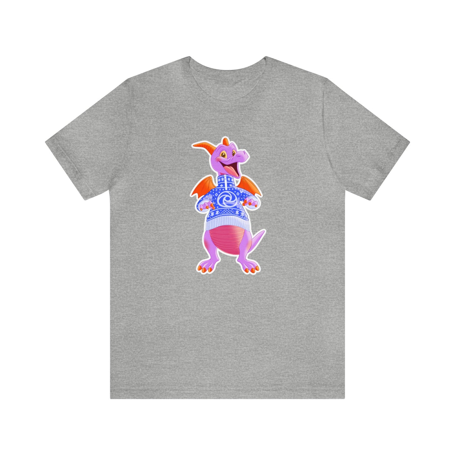 Grey Figment Sweater T-Shirt