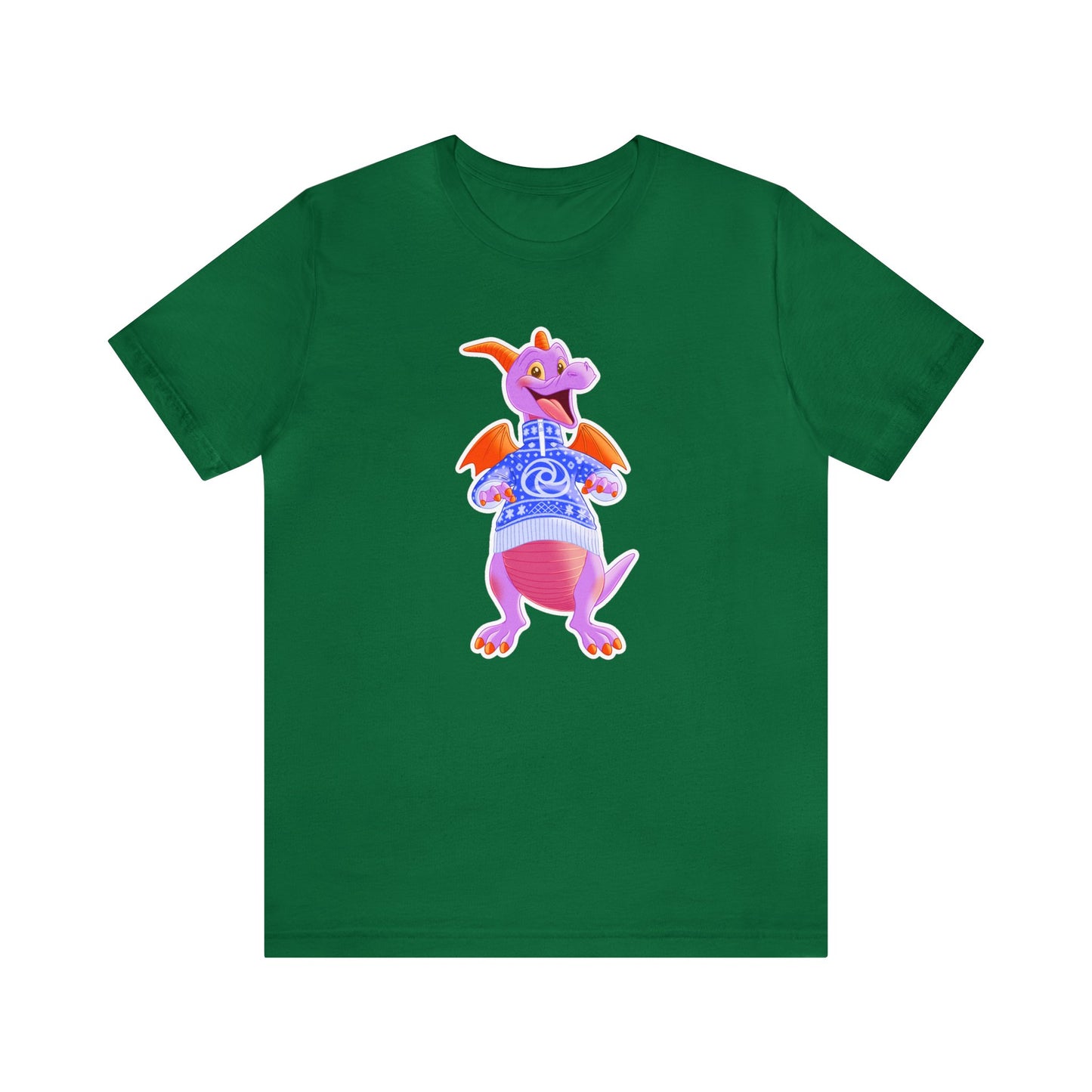 Disney Dragon Green Mockup Shirt