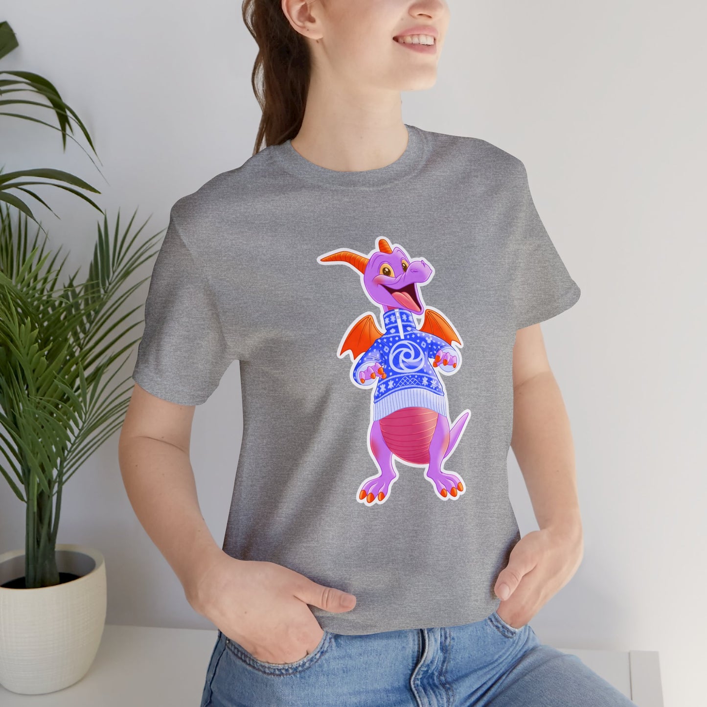 Figment Grey Christmas Sweater Shirt