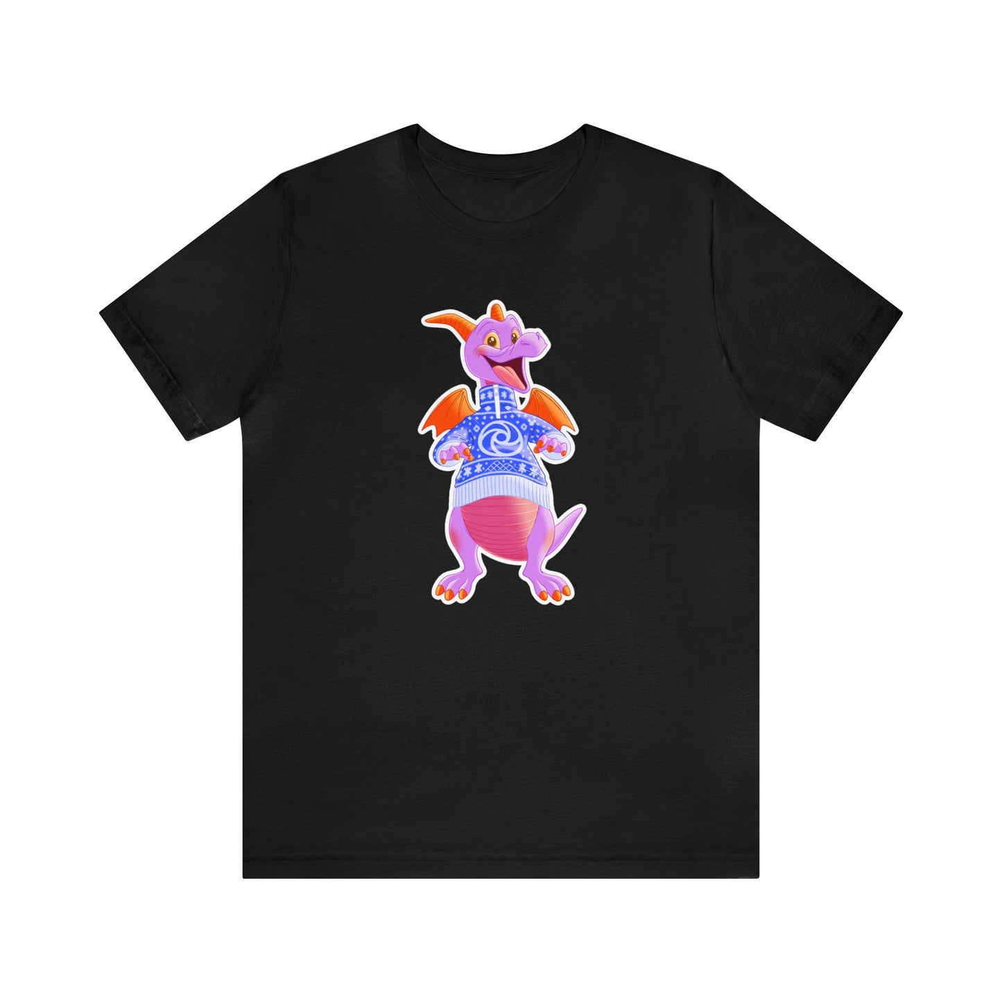 Imagination Dragon Black Tee Mockup