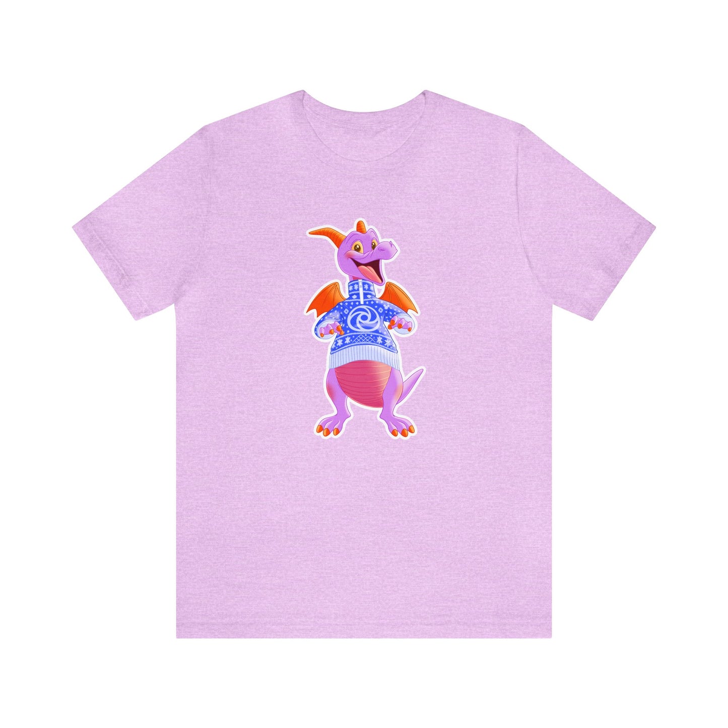 Heather Lilac Figment Christmas Tee