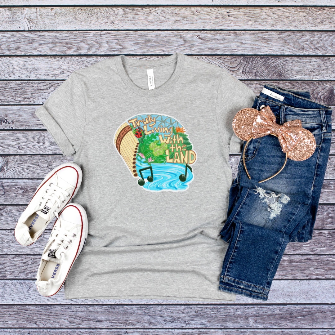 Athletic Heather EPCOT Land Tee
