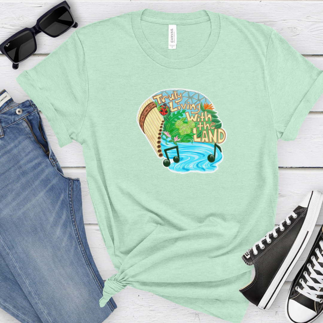 Truly Living with the Land Mint Mockup