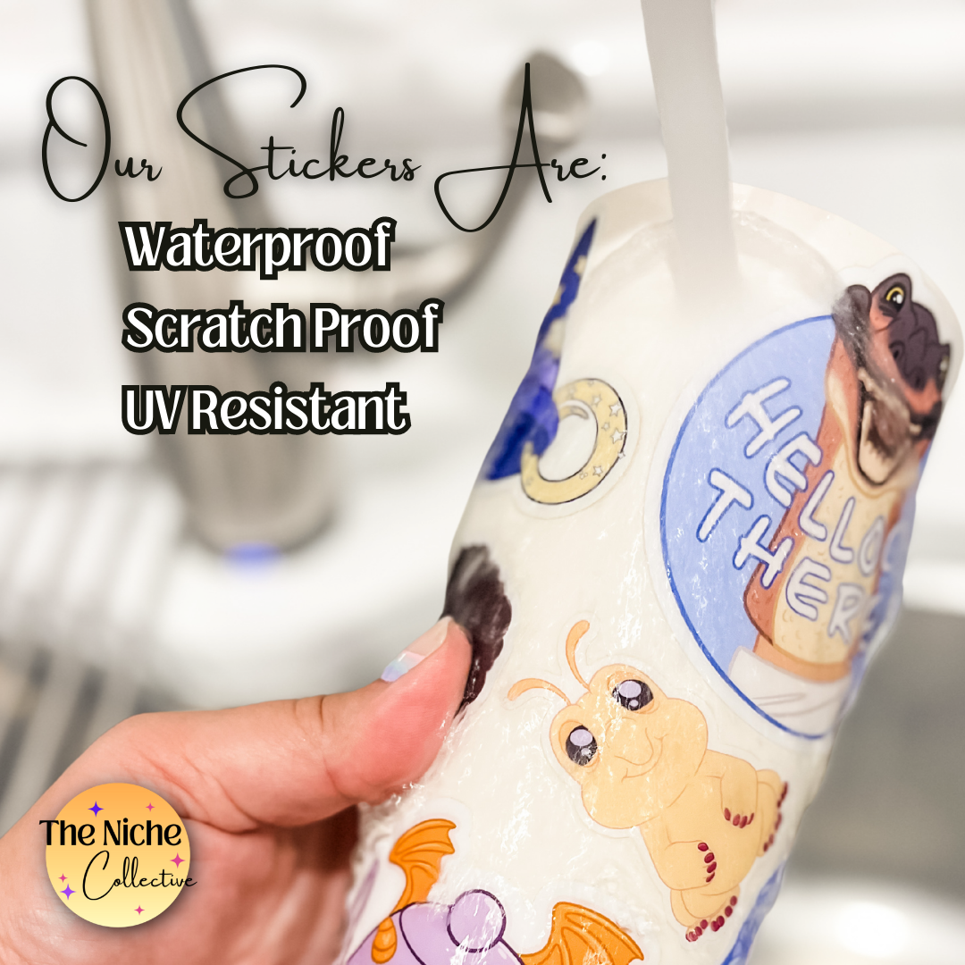 Miss Tilly Ice Cream Sticker