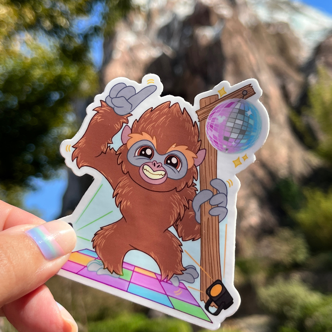 Disco Yeti Magnet