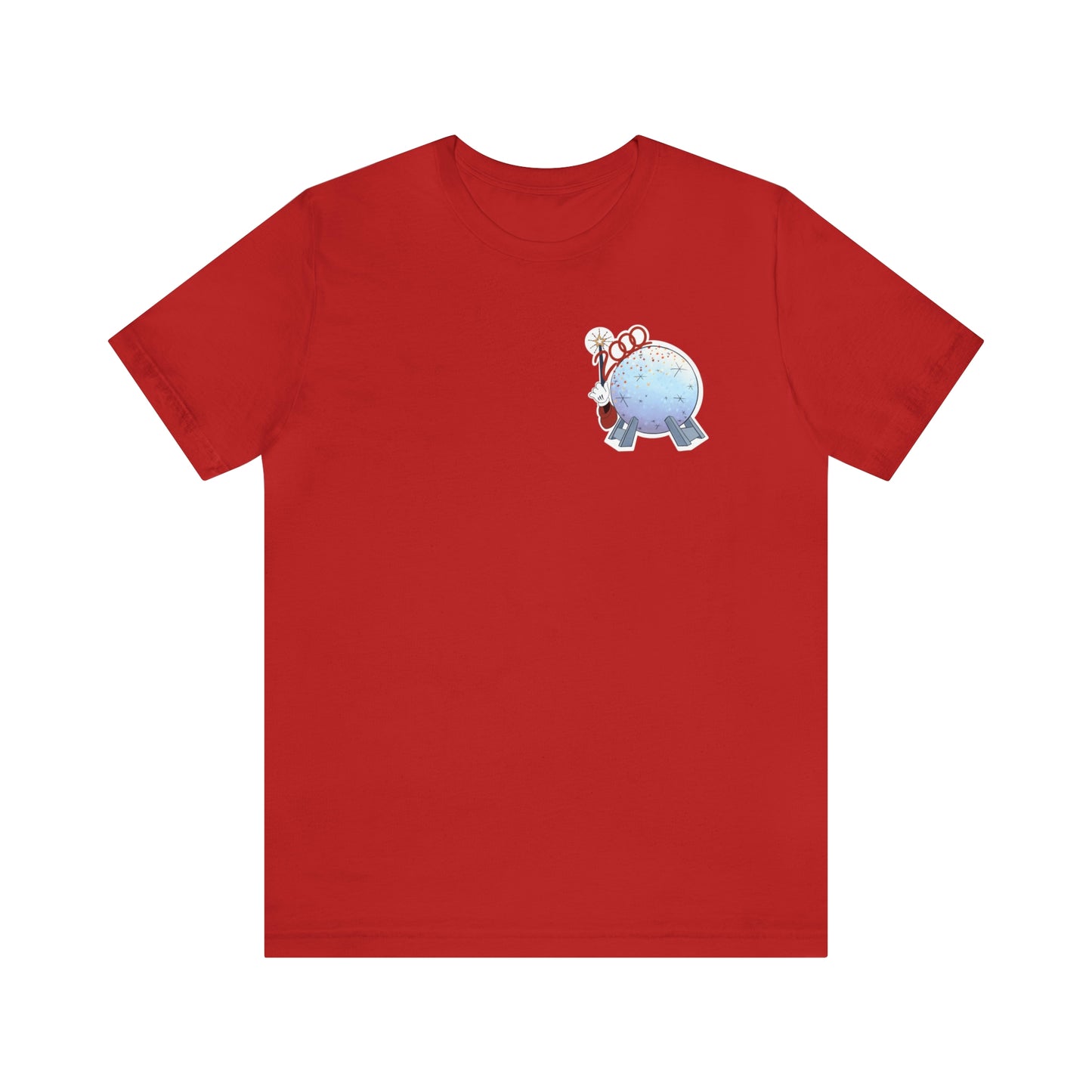 Red Corner Logo Tee Epcot