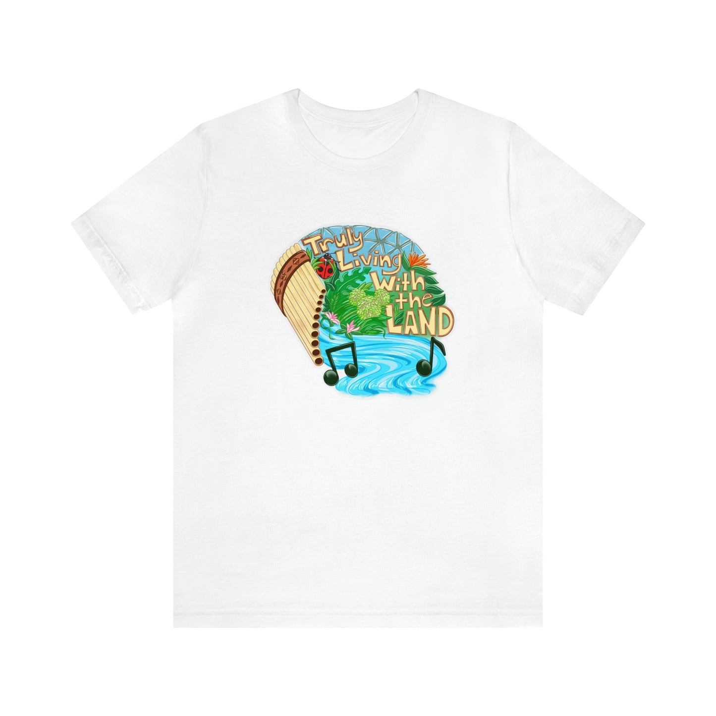 Living with the Land White Crewneck