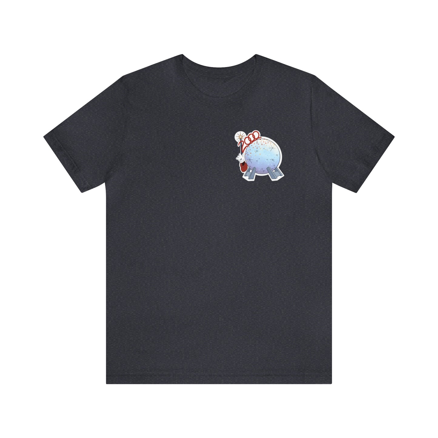 Navy Epcot Wand tee