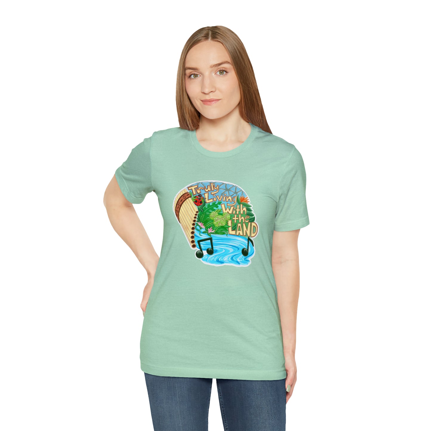 Womens Pan Flute Land Tee