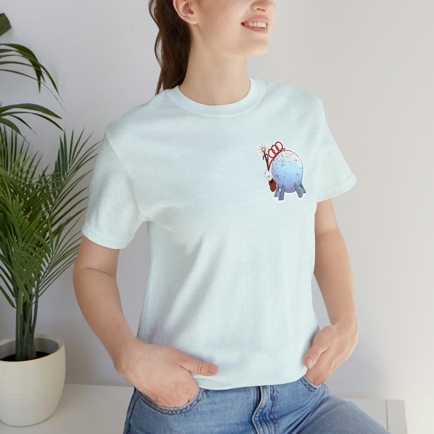 Millennium Celebration ice Blue shirt