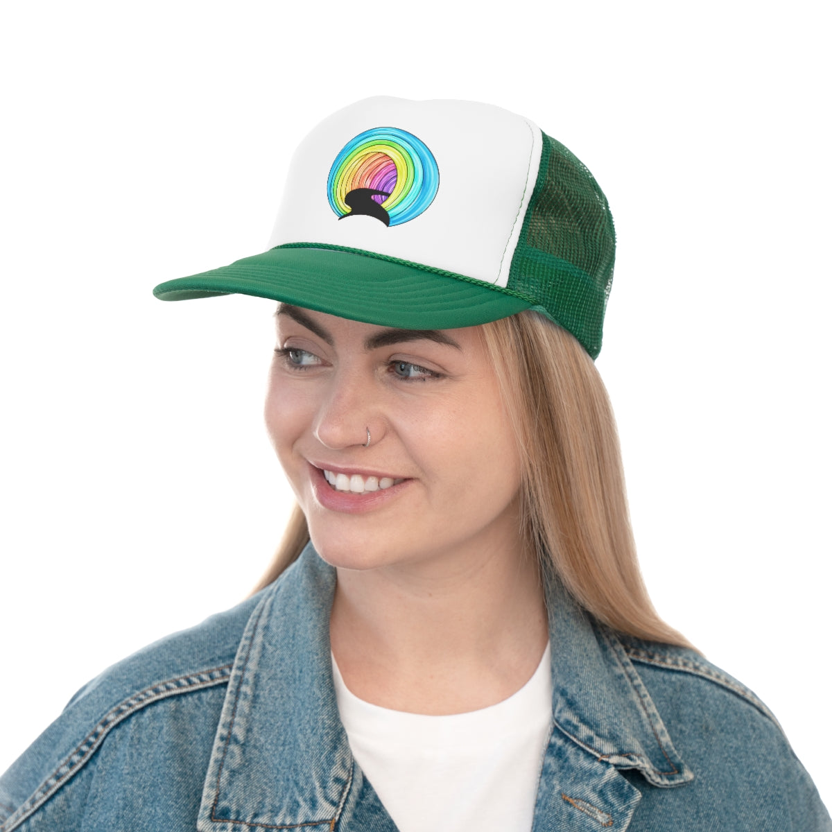 Rainbow Tunnel Trucker Hat