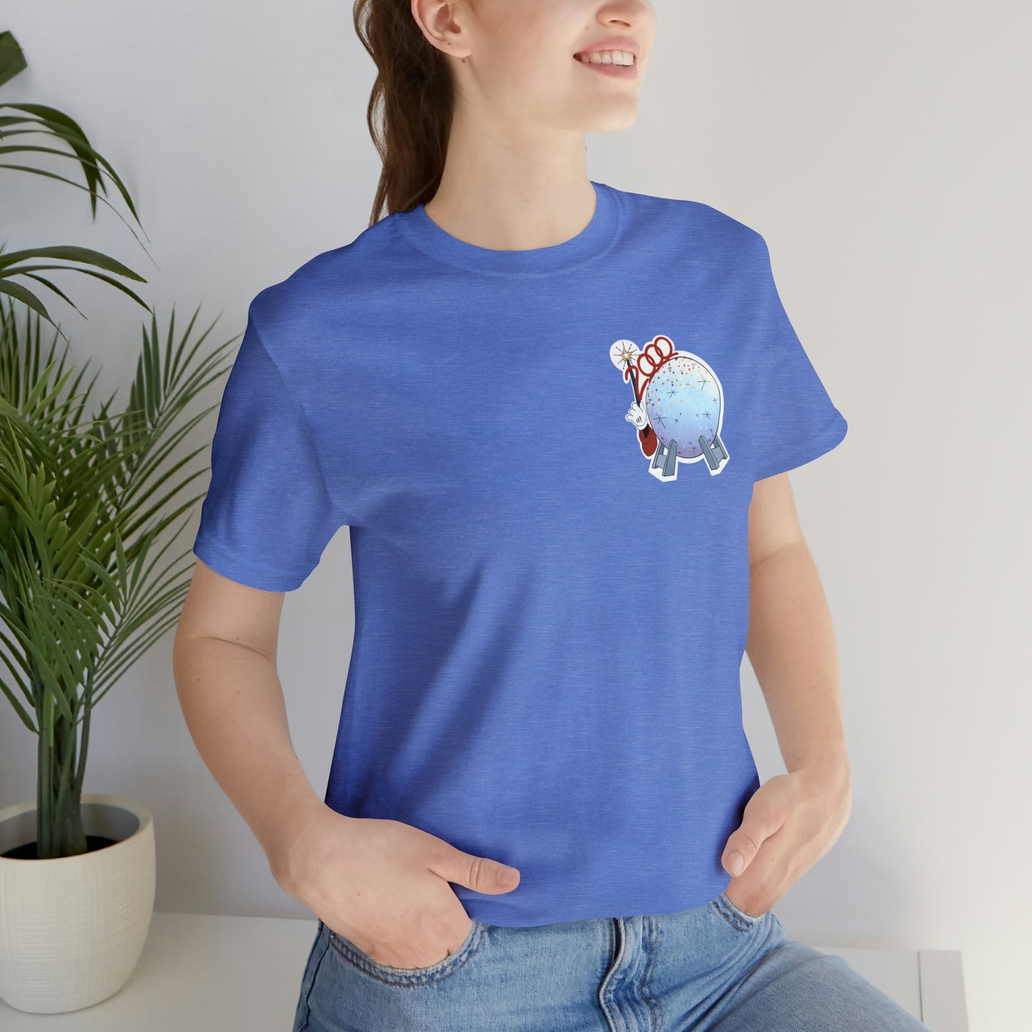 Blue Millennium Celebration Epcot Corner Tee