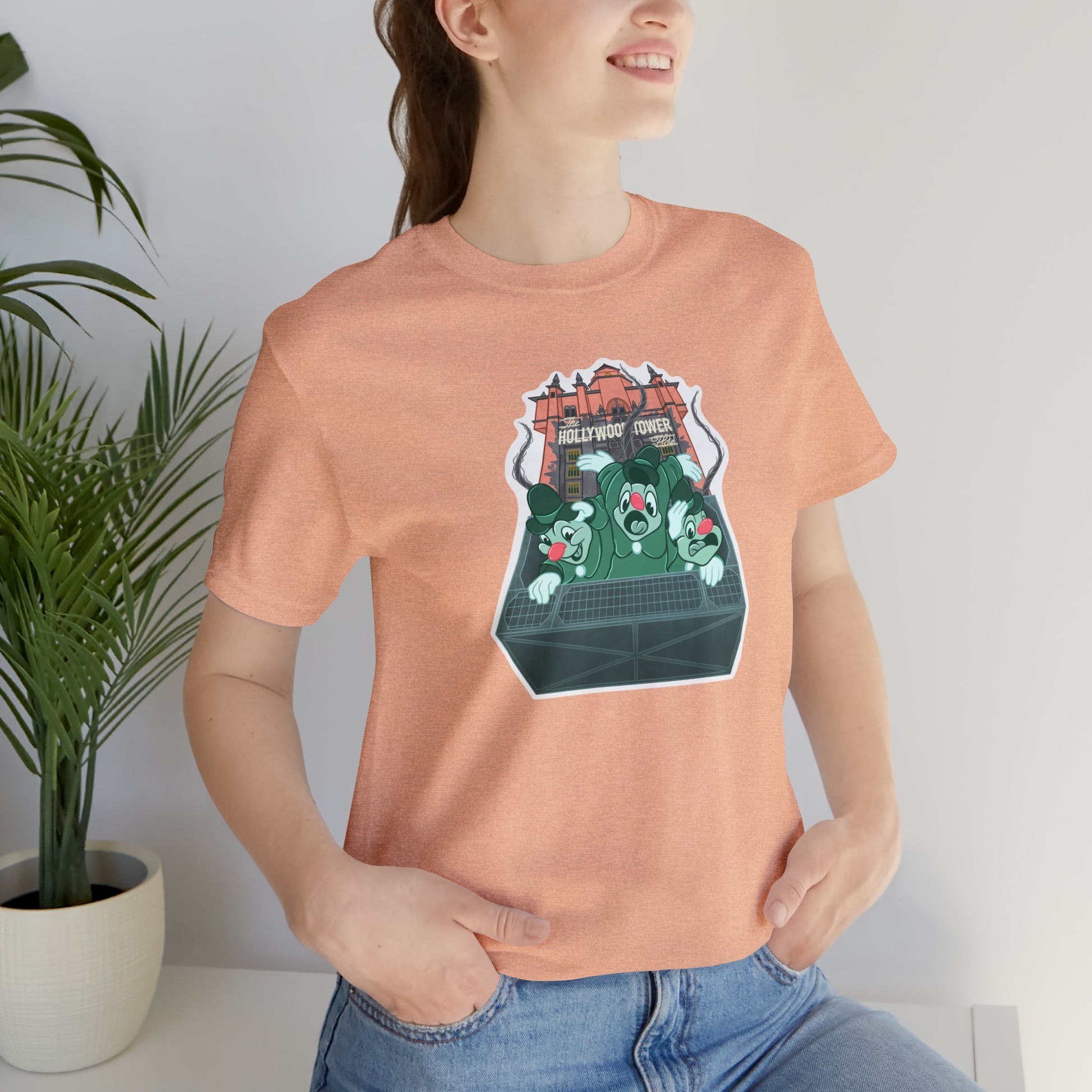 Lifestyle Peach Lonesome Ghosts Shirt 