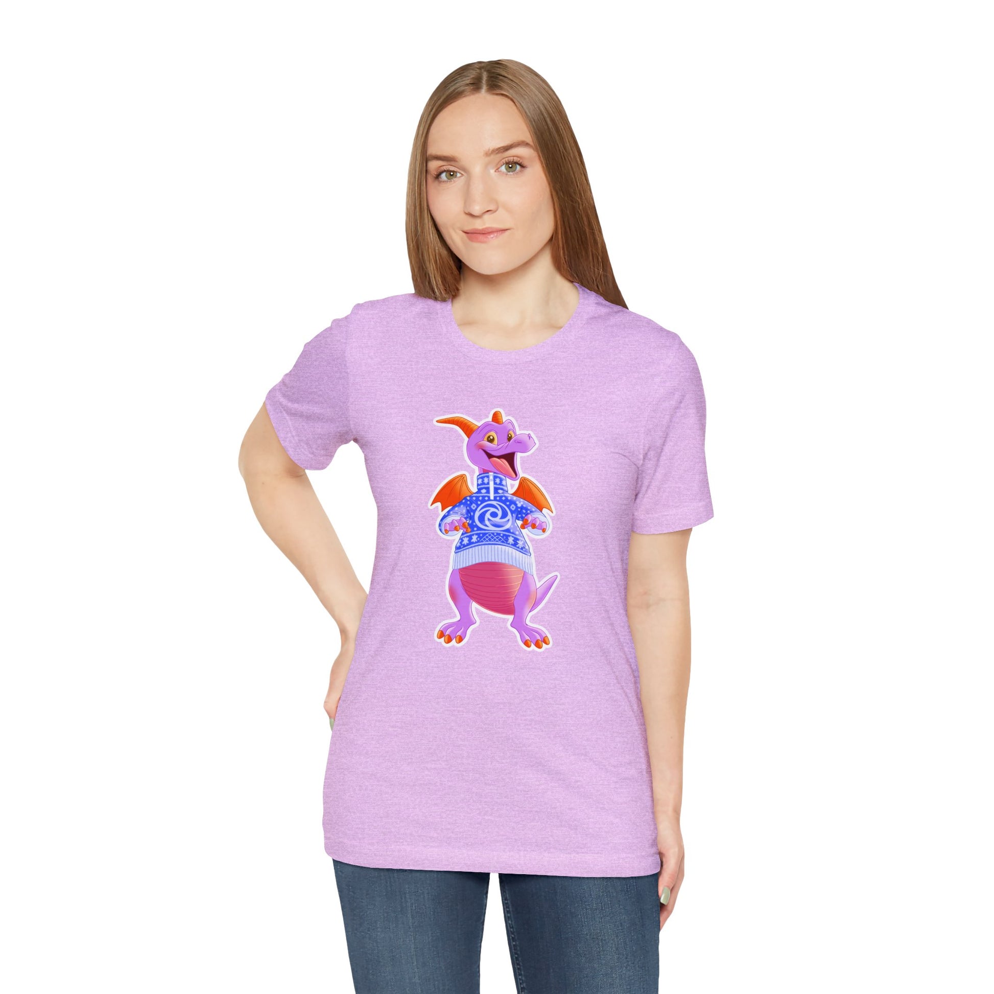Women's Lilac Figment Christmas Shirt 