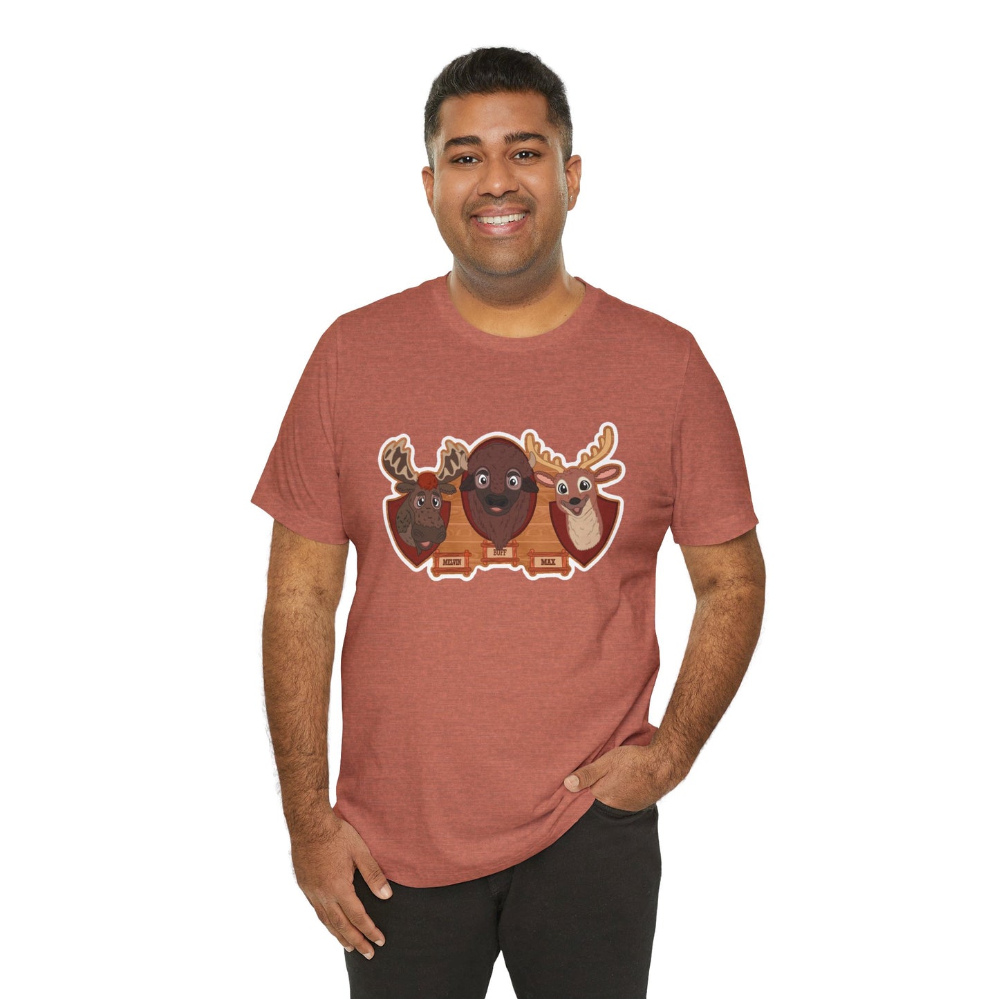 Men's Clay Singing Animals Tee