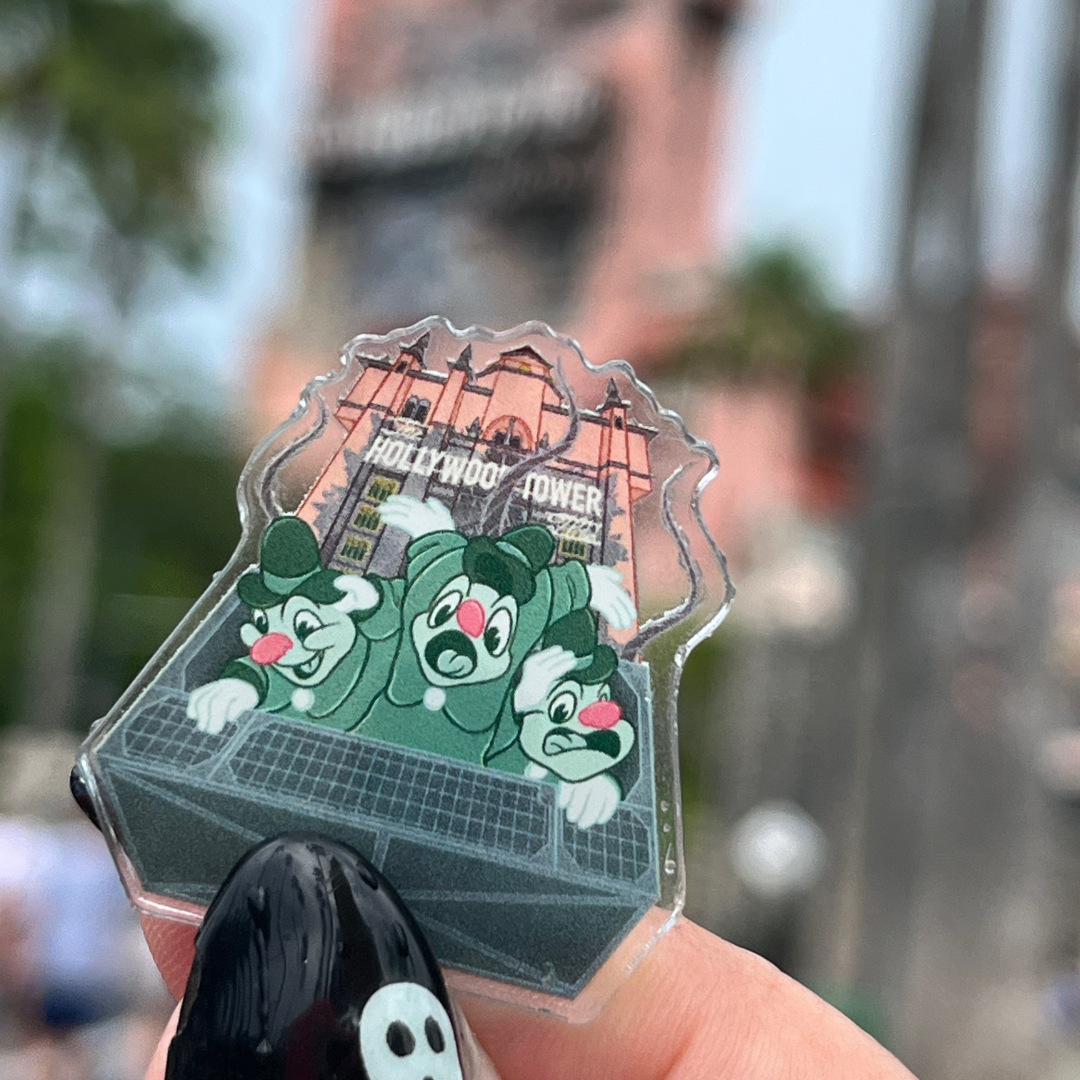 Lonesome Ghosts of Terror Pin