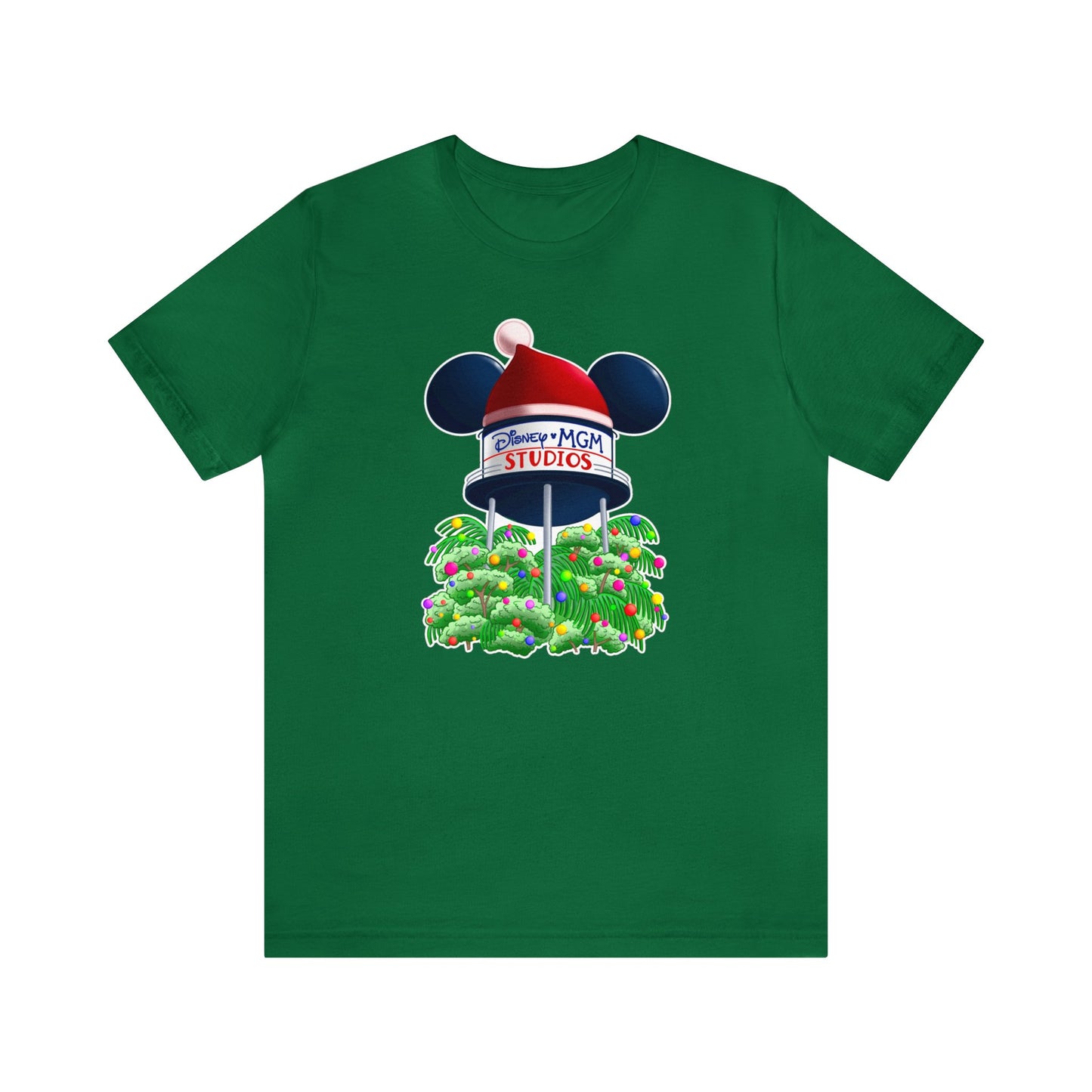 Green Christmas Disney MGM Hat Tee