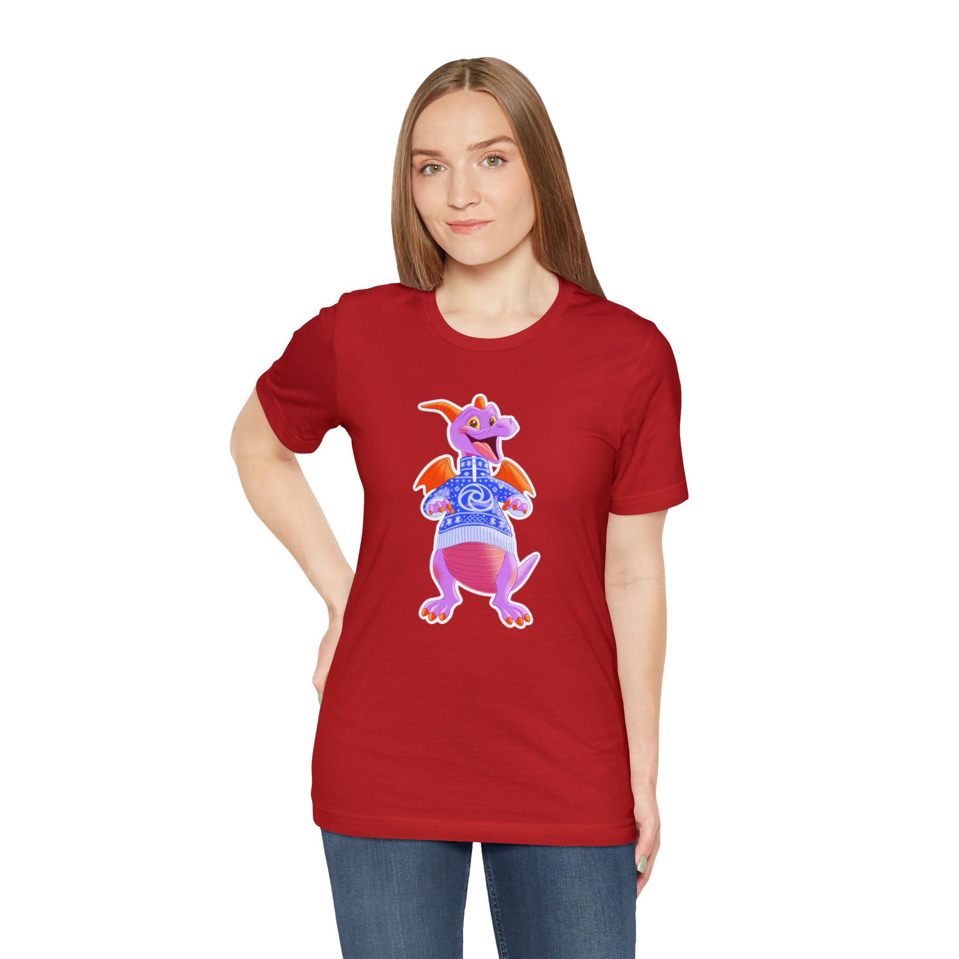 Women's Holiday Figgy Red Tee