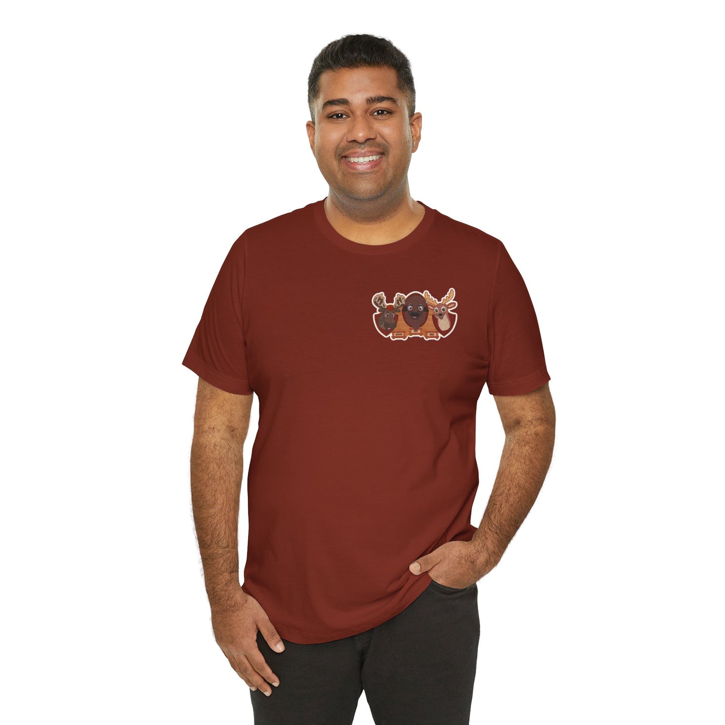 men's jamboree corner rust tee 