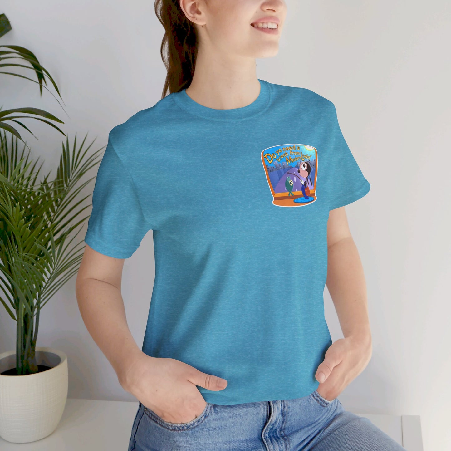 Summer Road Trip Corner Tee