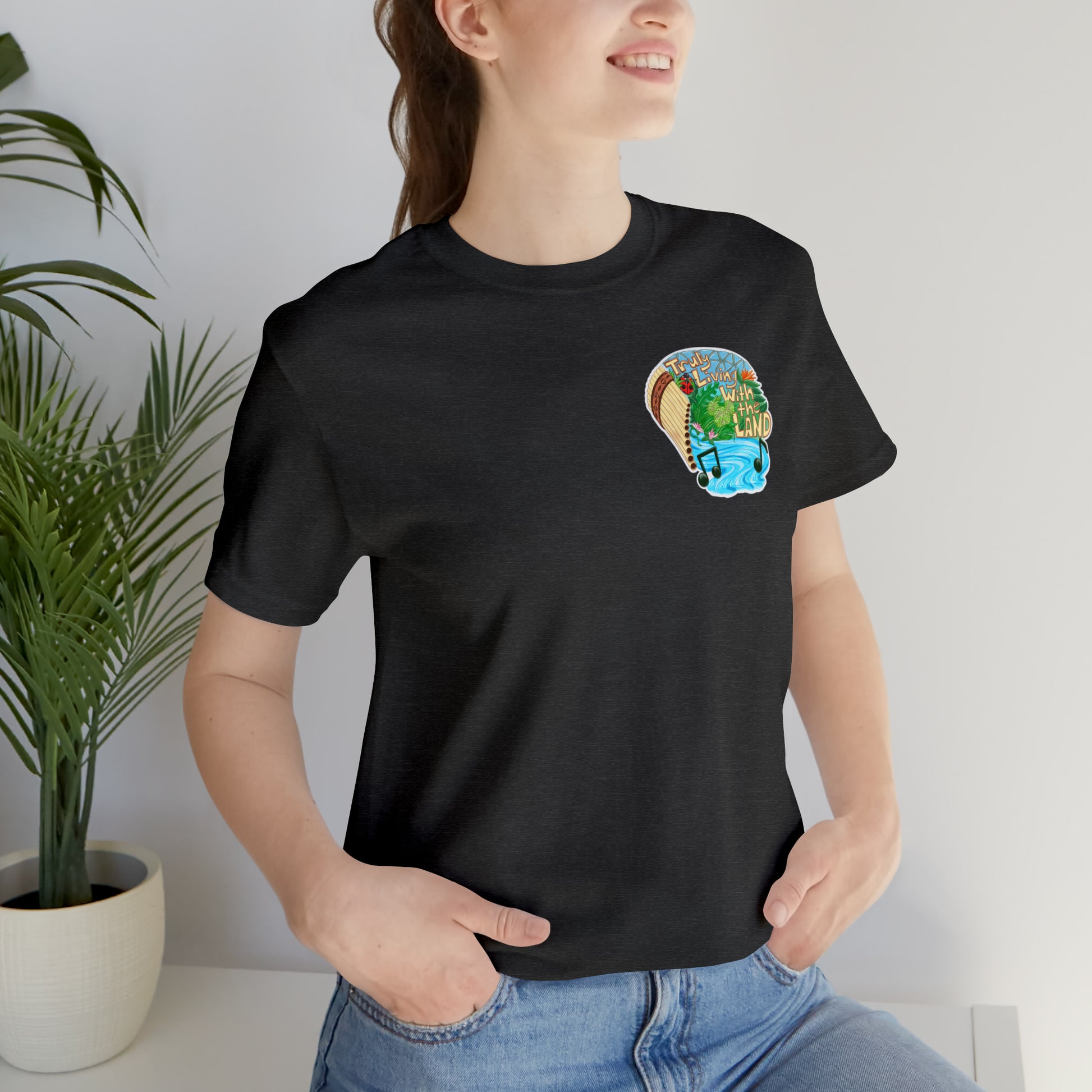 Lifestyle living with the land tee