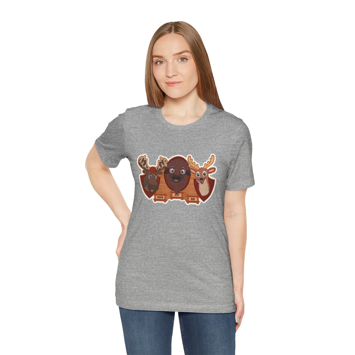 Light Grey Women's Bear Sing Along Tee