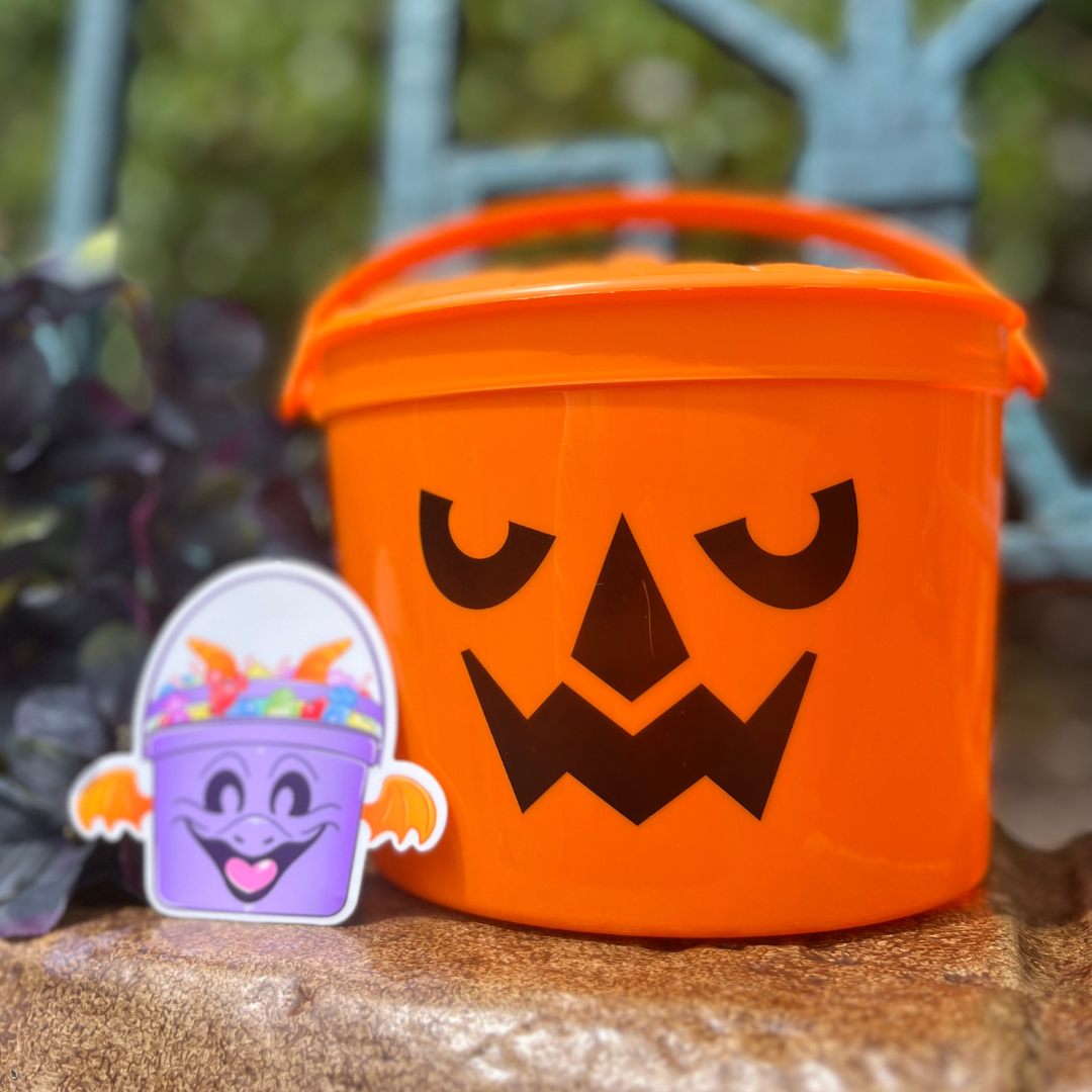Figment Halloween Happy Meal Bucket Sticker