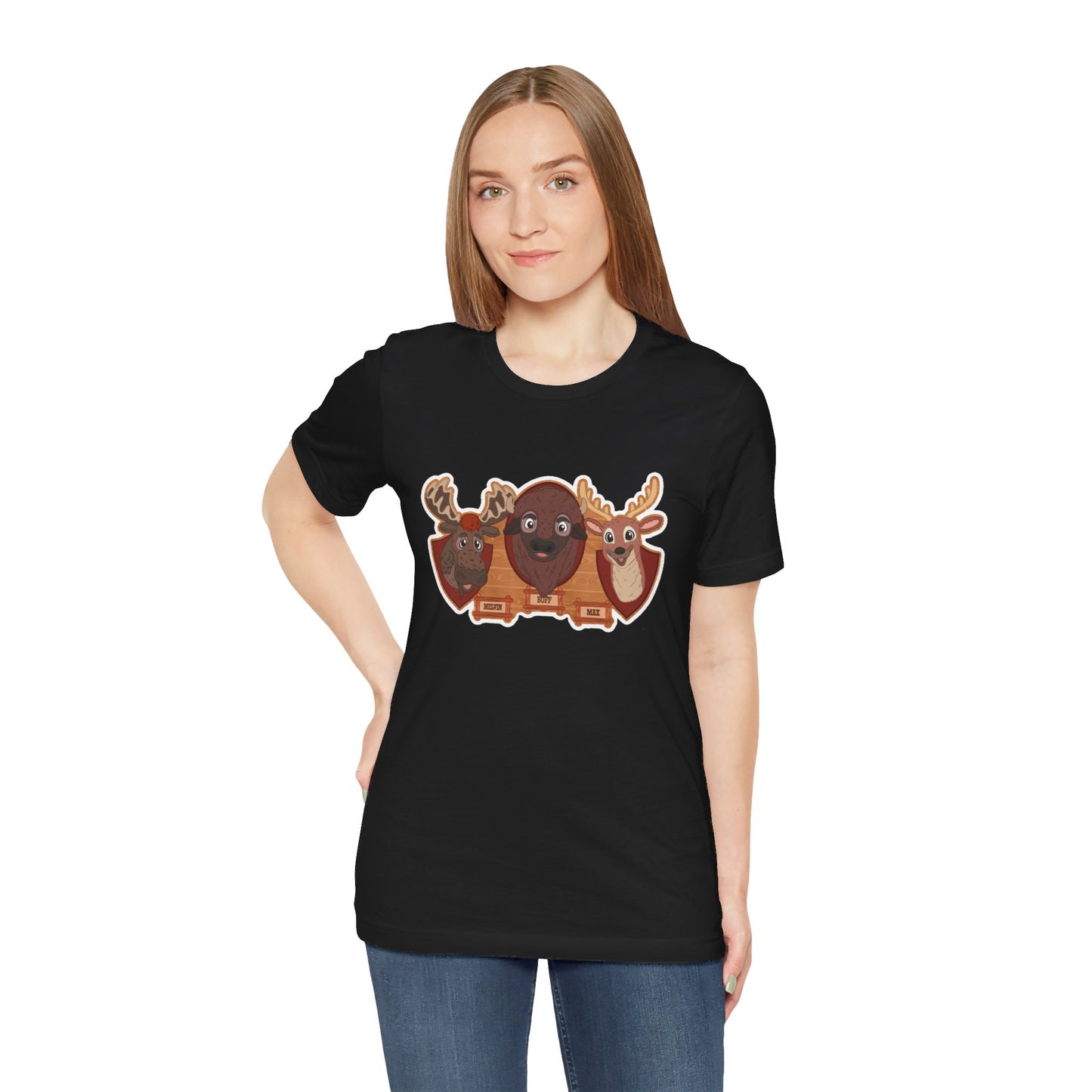 Disney Bears Womans Black Tee