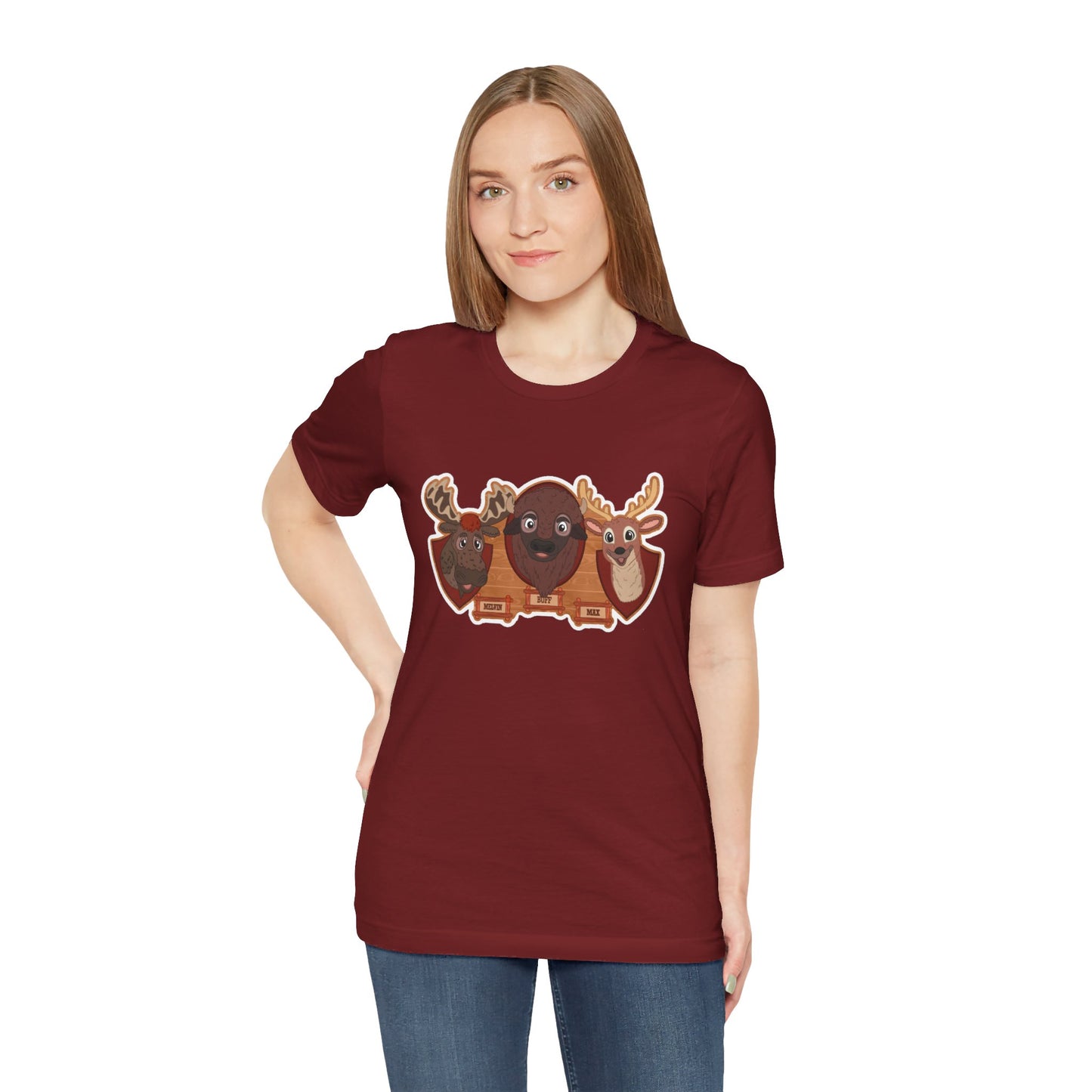 Women's Cardinal Country Busts Tee