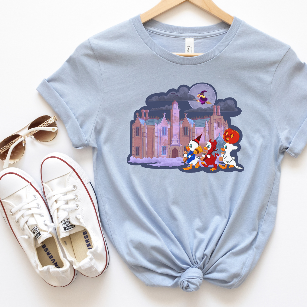 Baby Blue Haunted Mansion Tee 