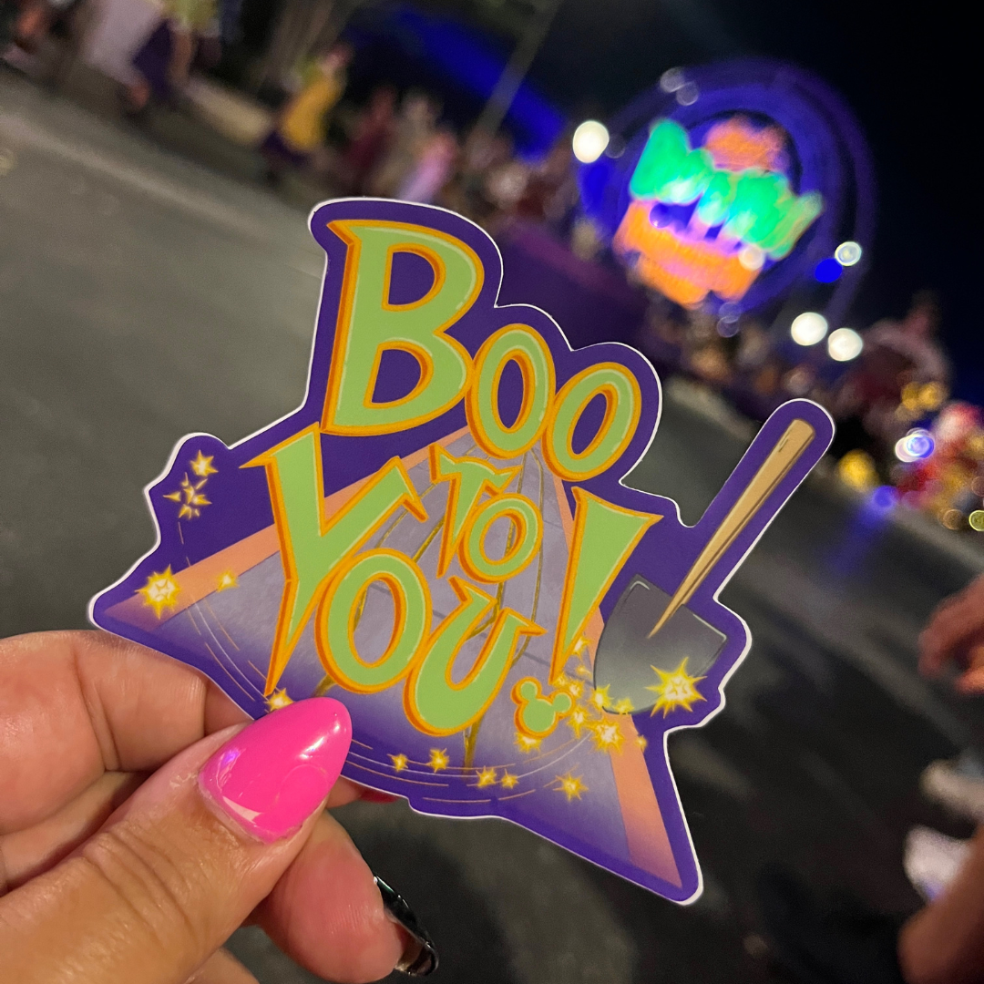 Boo to You Sticker