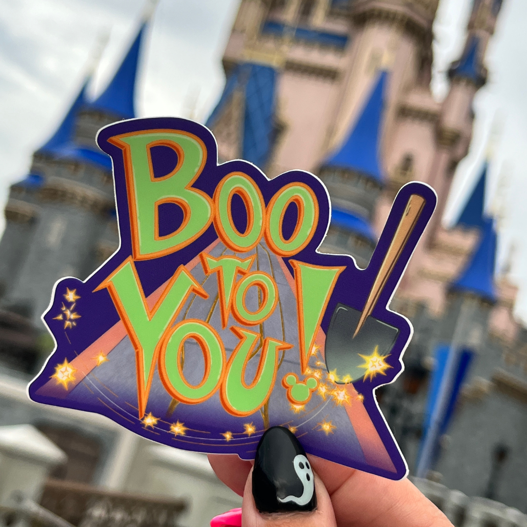 Boo to You Sticker