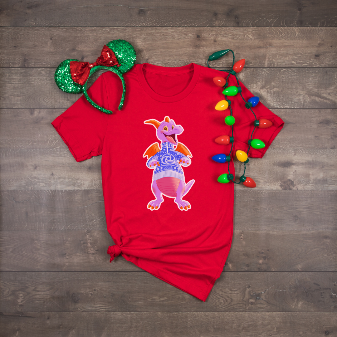 Christmas Red Holiday Figgy Sweater 