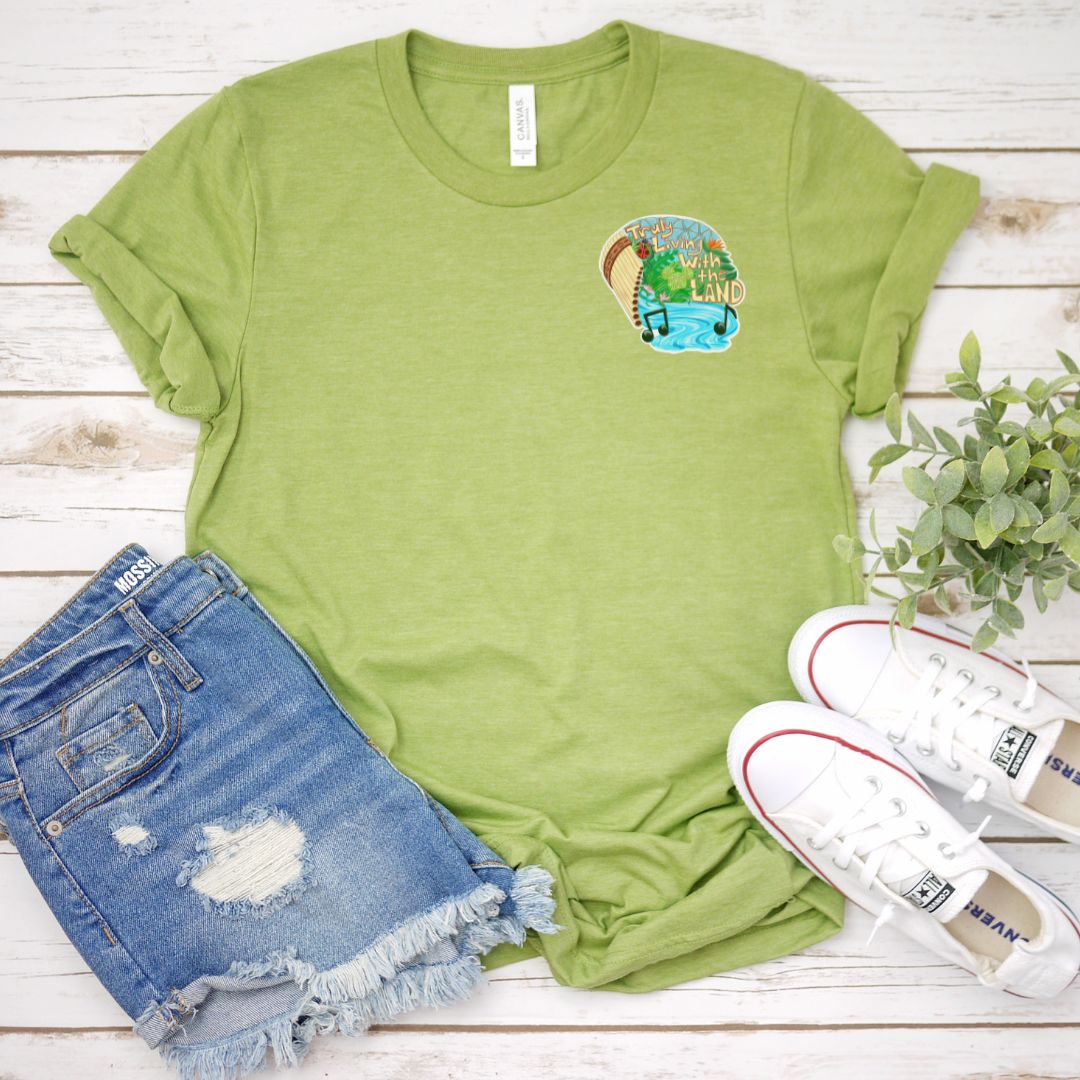 Heather Green Land Tee