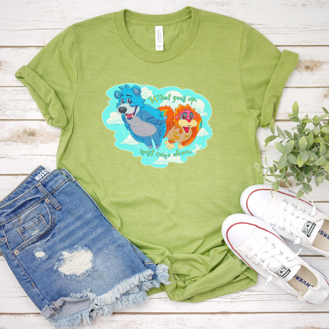 Baloo and Louie kite tails t shirt