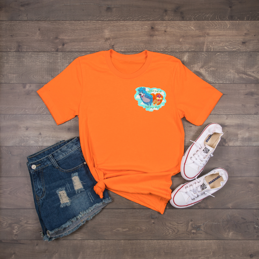orange Kite Tails Shirt