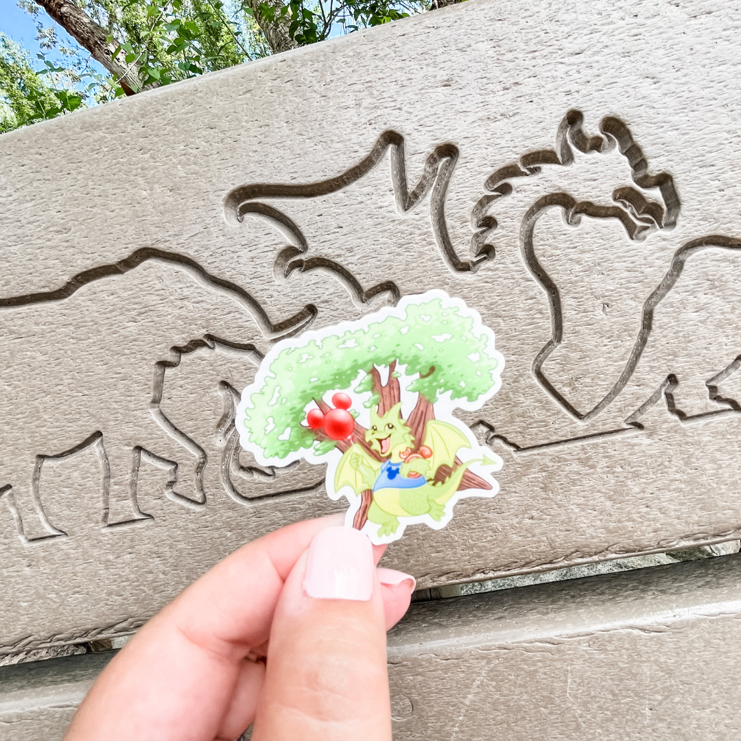 Dragon Tourist Sticker
