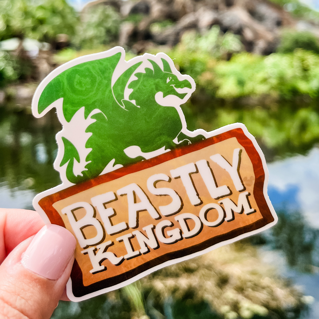 beastly kingdom sticker