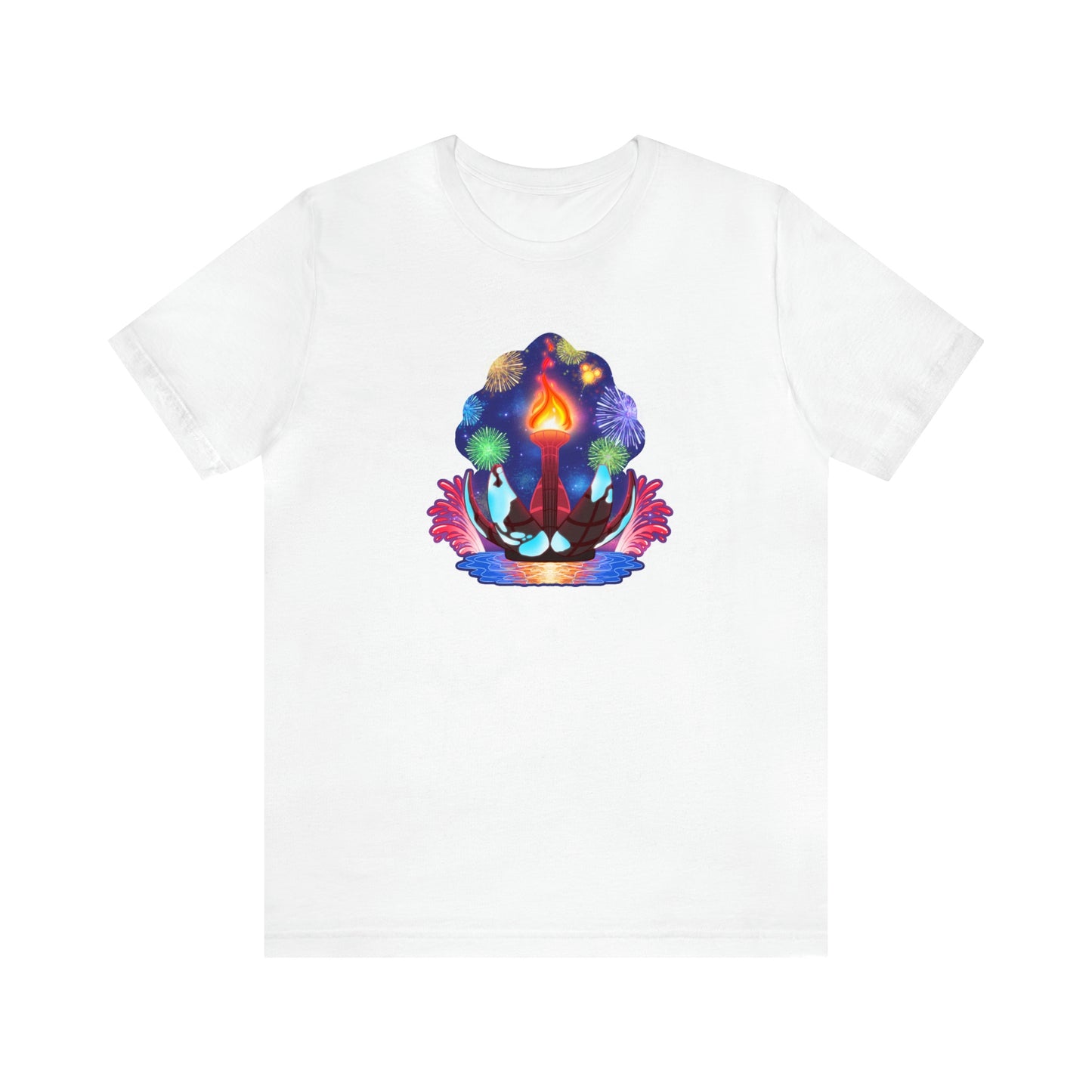 illuminations tee white 