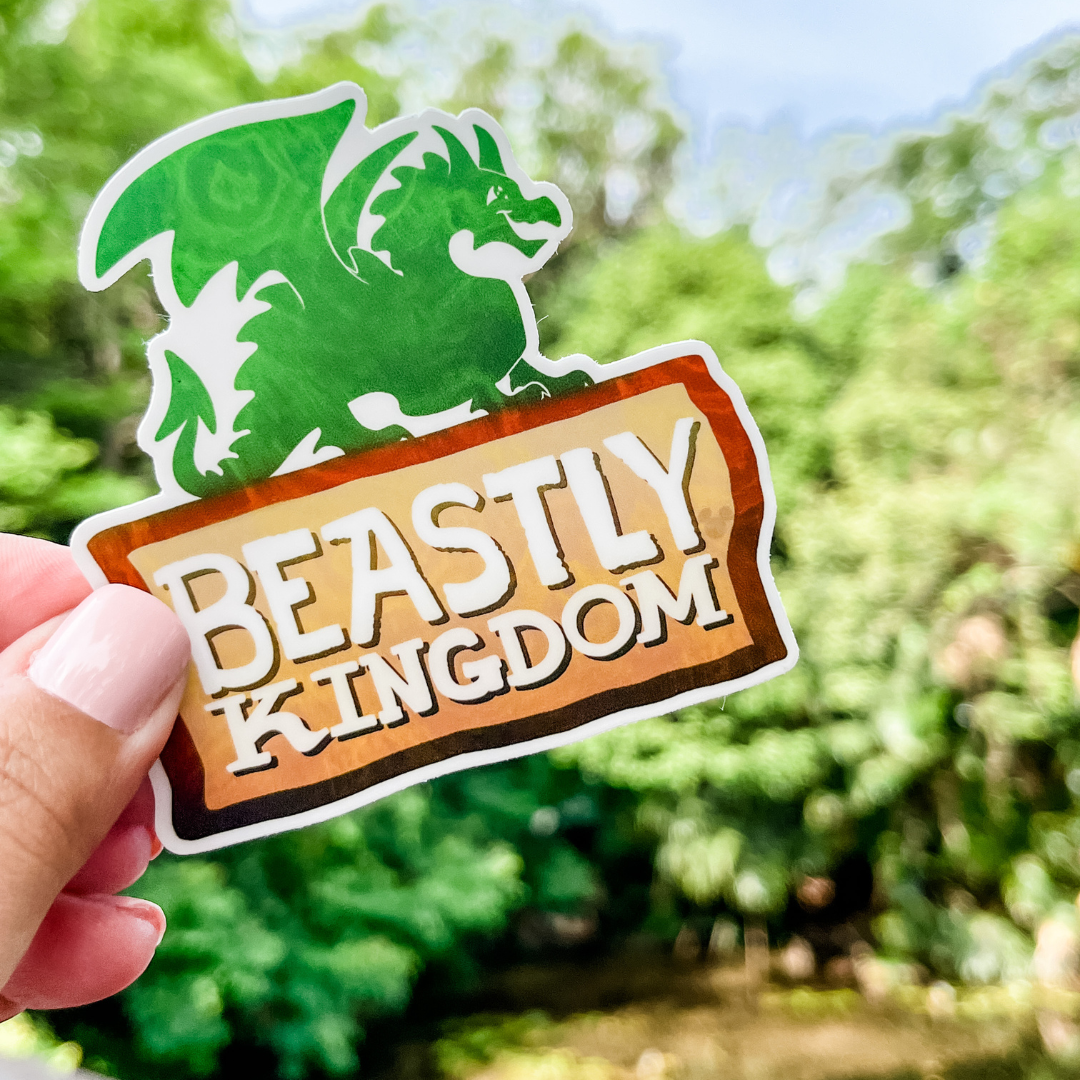 beastly kingdom sticker 