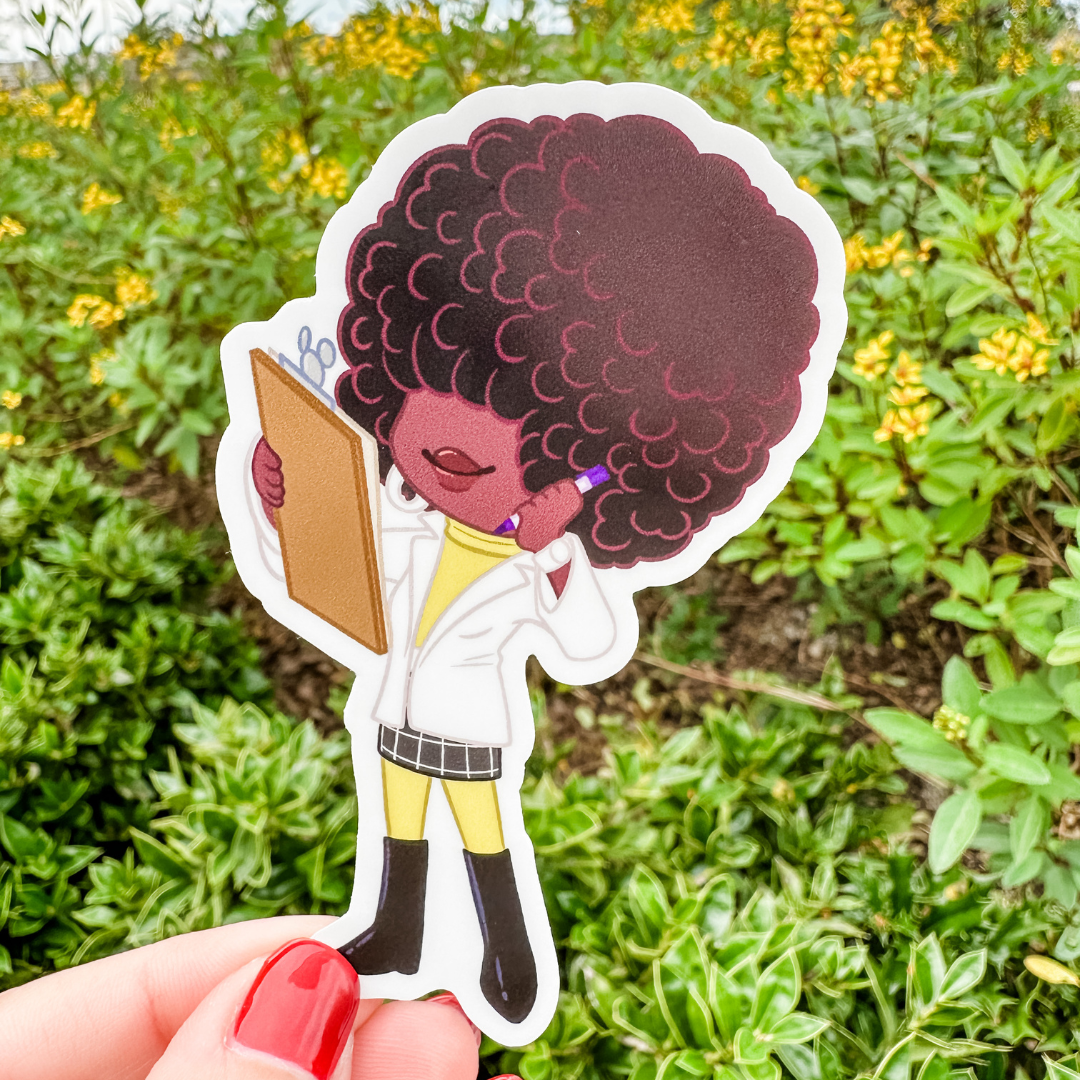 Disco Scientist Sticker