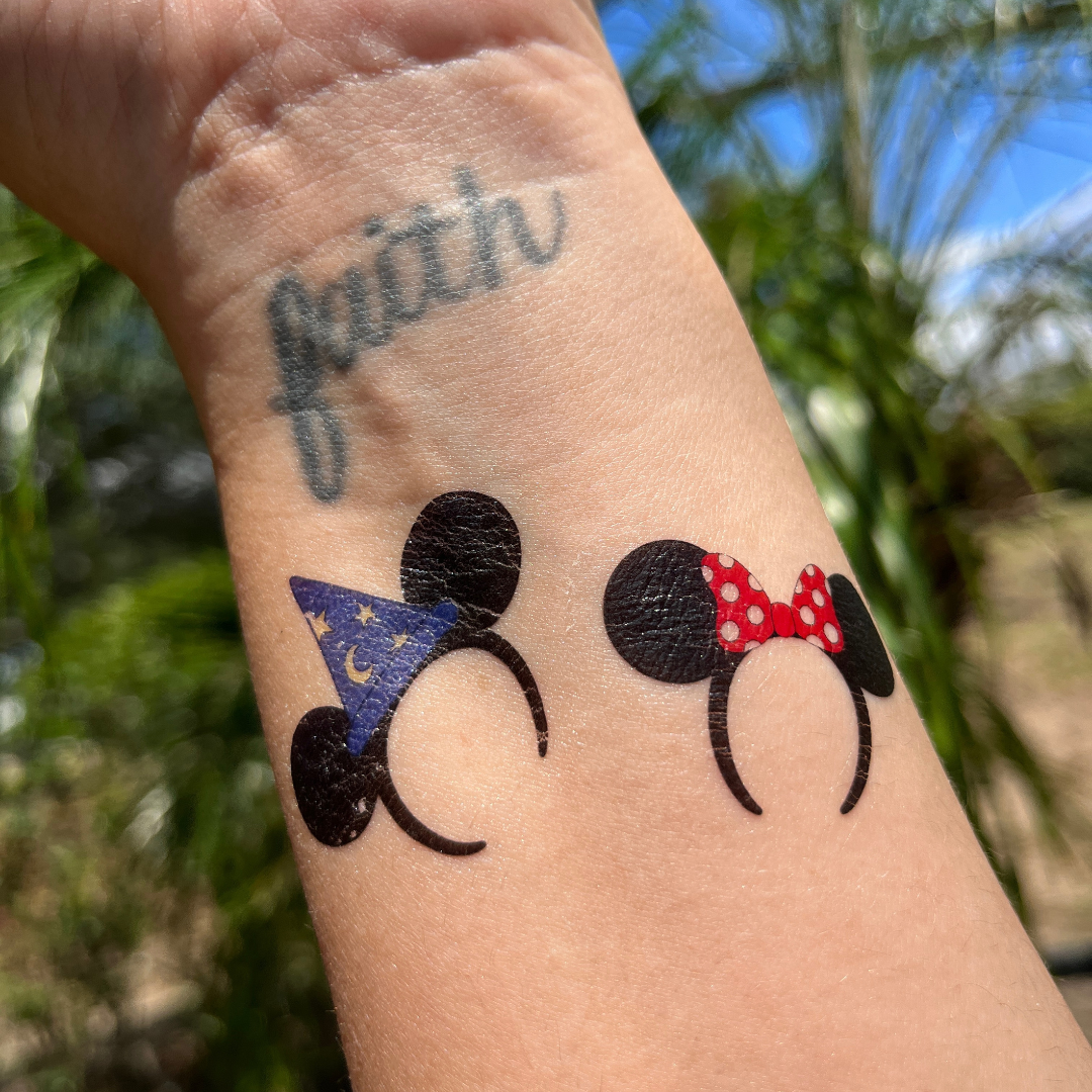 Minnie and Mickey tattoo  Mickey tattoo Minnie tattoo Mouse tattoos