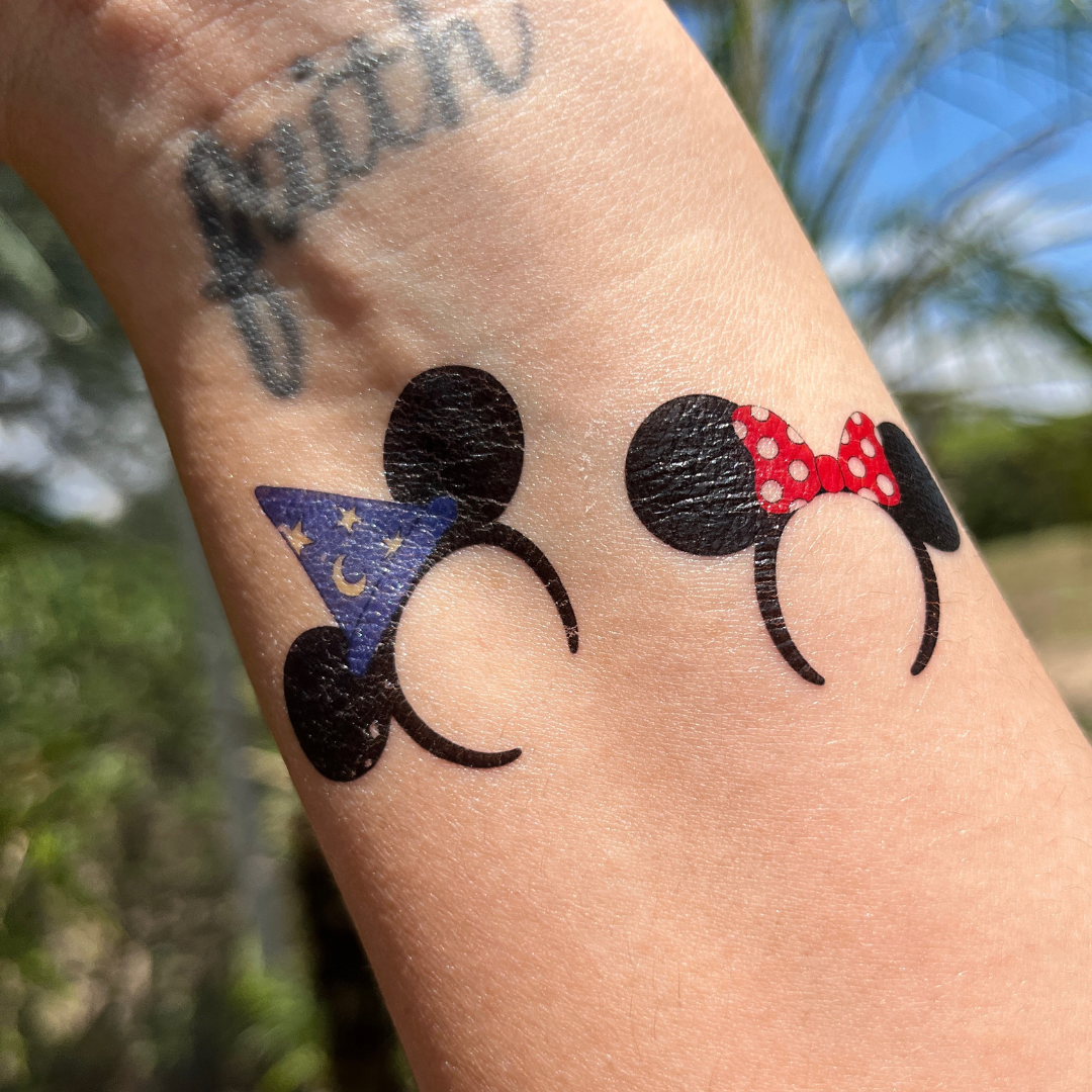 Pin by Yaschica Sheikh on Body Art  Mouse tattoos Mickey tattoo Minnie  tattoo