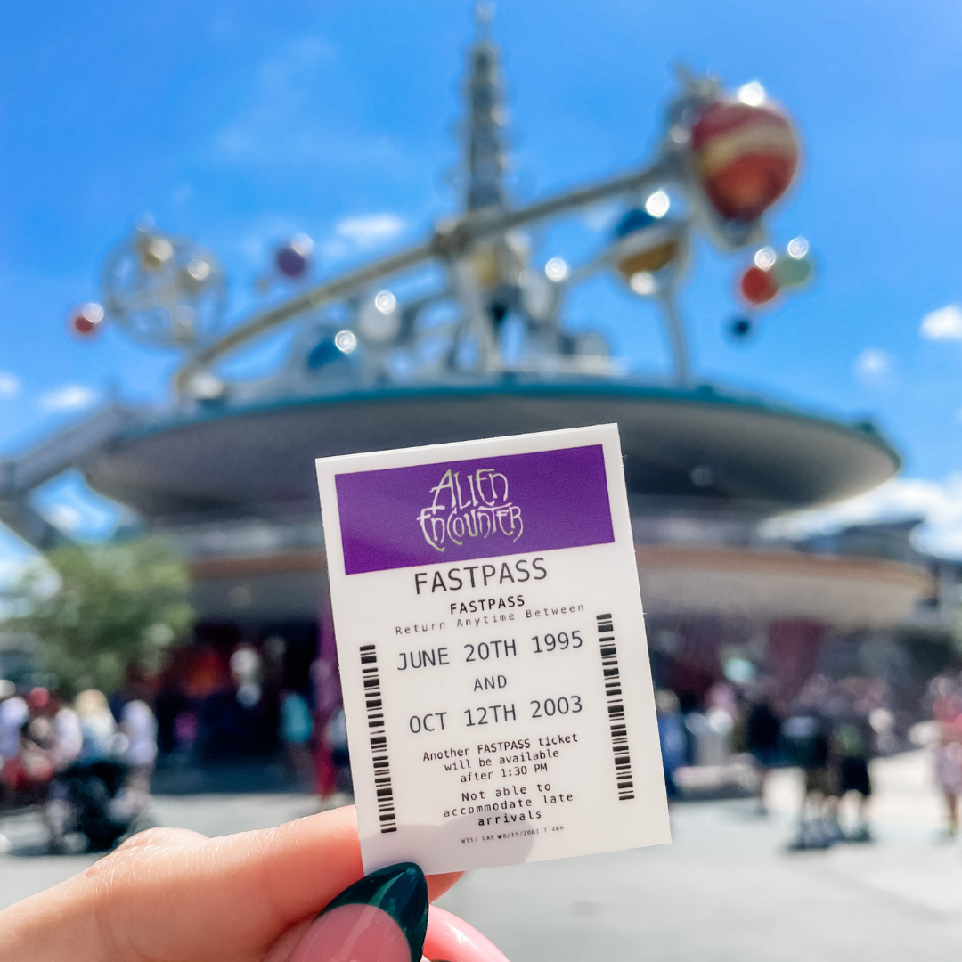 FastPass Sticker Sheet