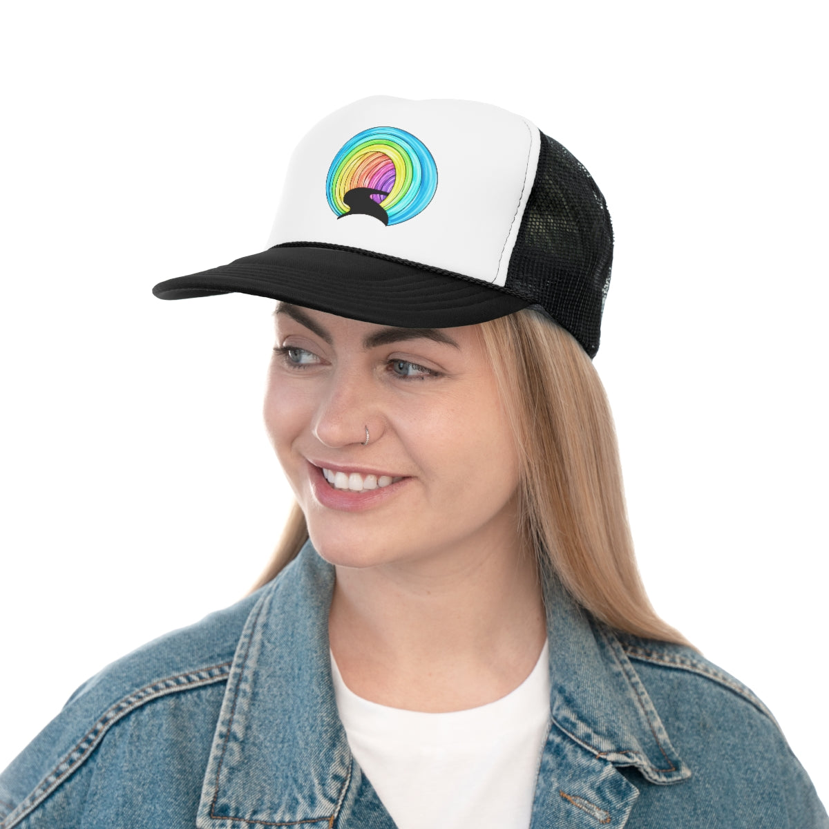 Rainbow Tunnel Trucker Hat