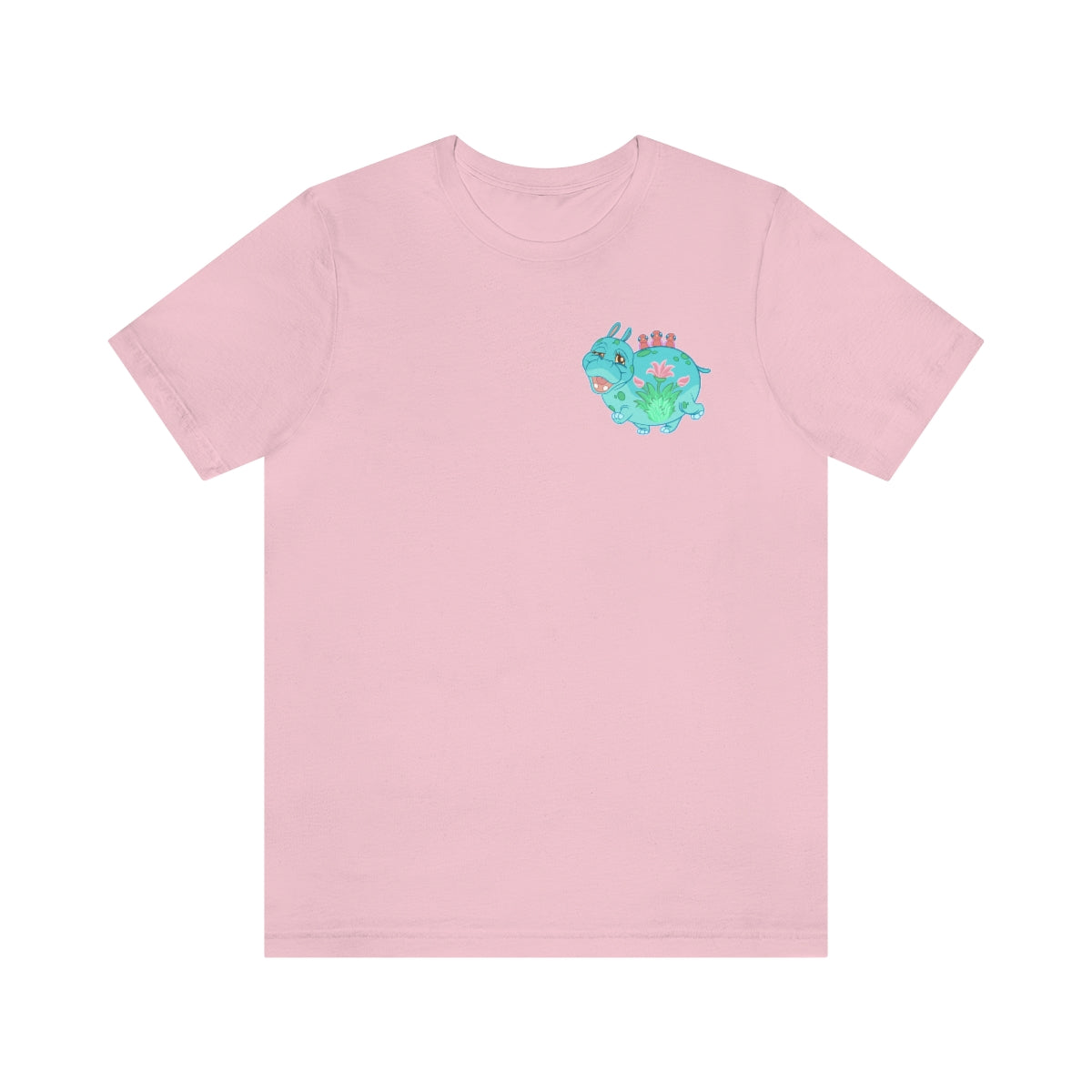 Drunk Hippo Corner Logo Tee