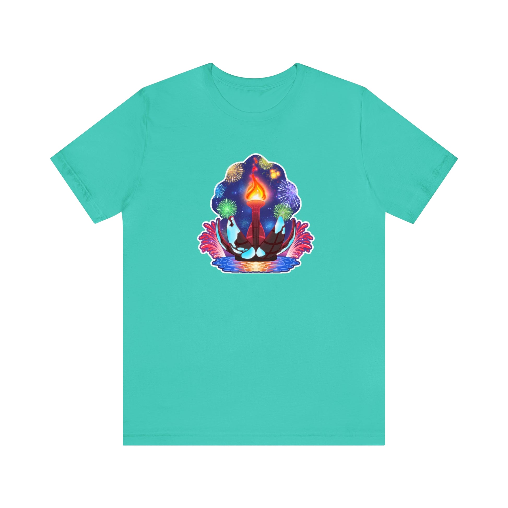 illuminations tee teal 