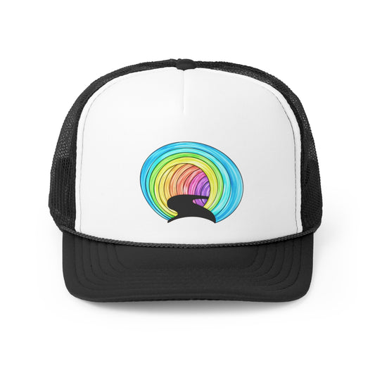 Rainbow Tunnel Trucker Hat