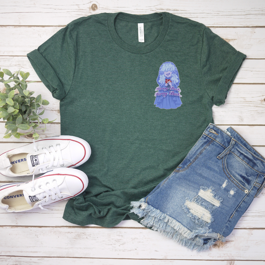 Little Leota Corner Logo Tee